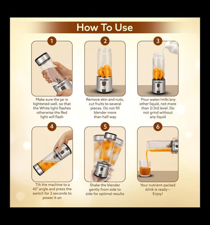 Agaro mini juicer blender